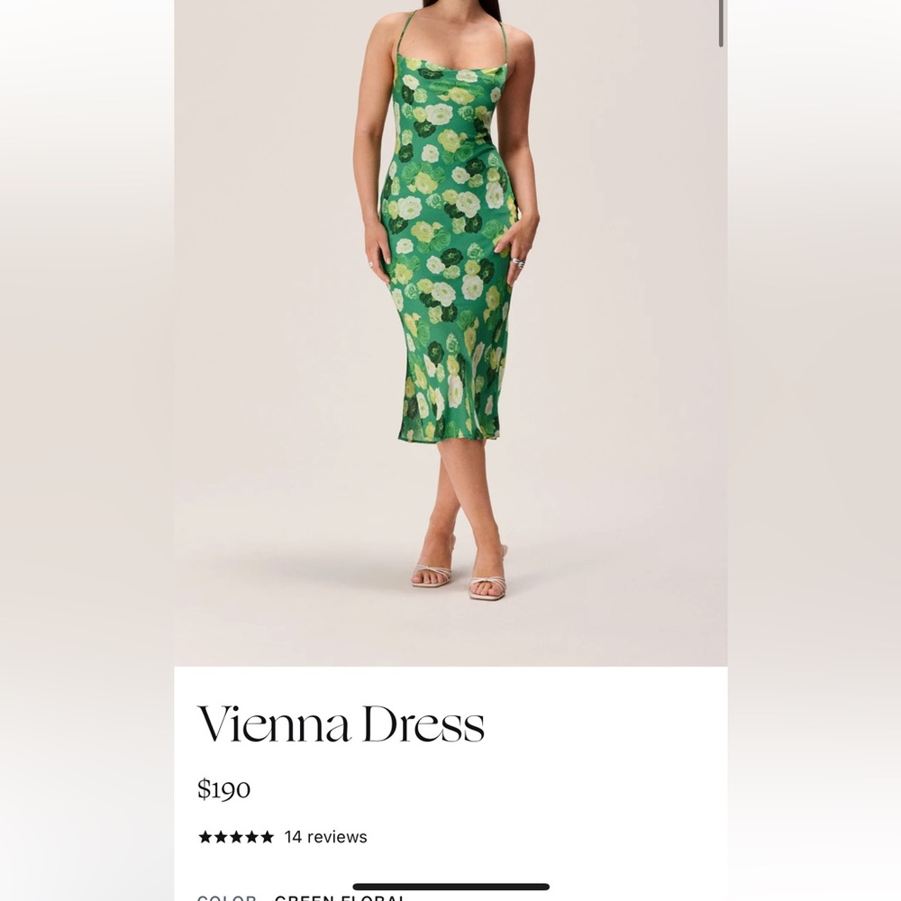 Midi Floral Dress - Picture 7 of 7